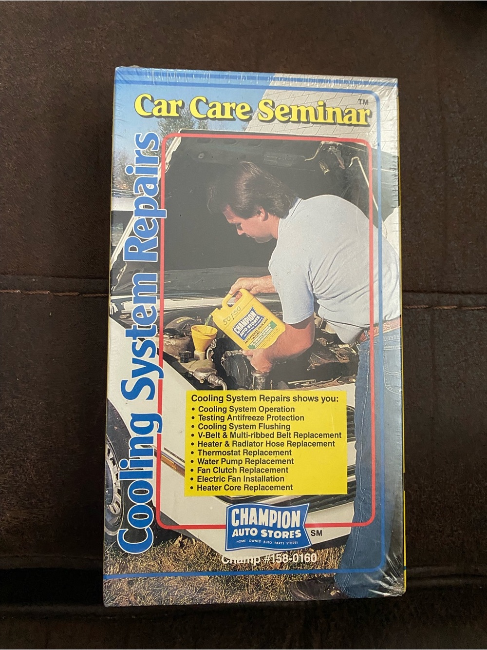 Cooling System Repairs (VHS, Car Care Seminar) Champion Auto RARE Automotive NEW
